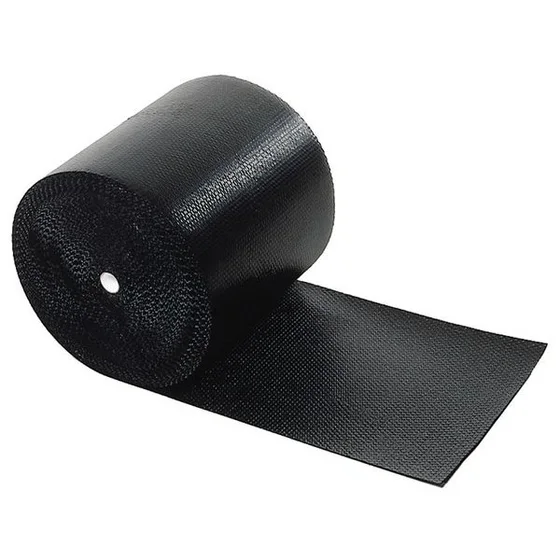 Plástico de burbujas NEGRO (burbuja pequeña 10mm / una capa) 1 x 100 metros